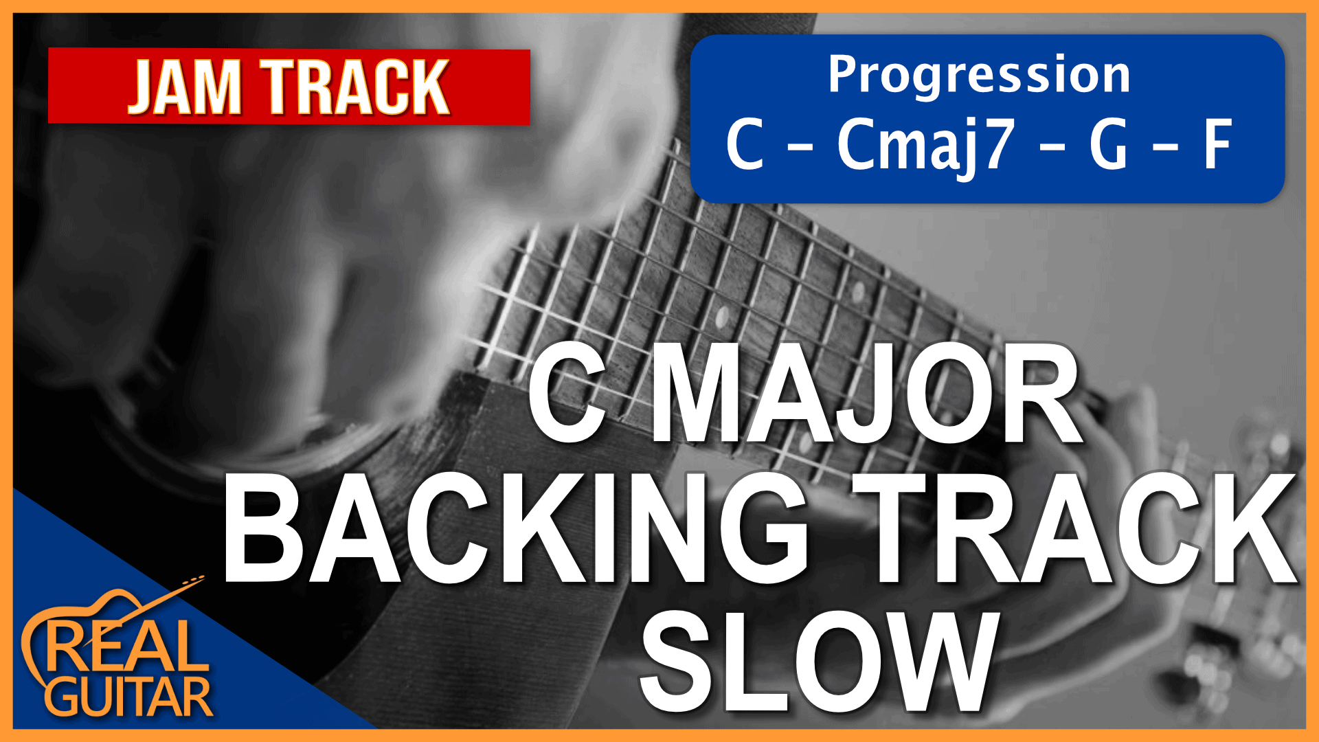 C Major Backing Track Slow