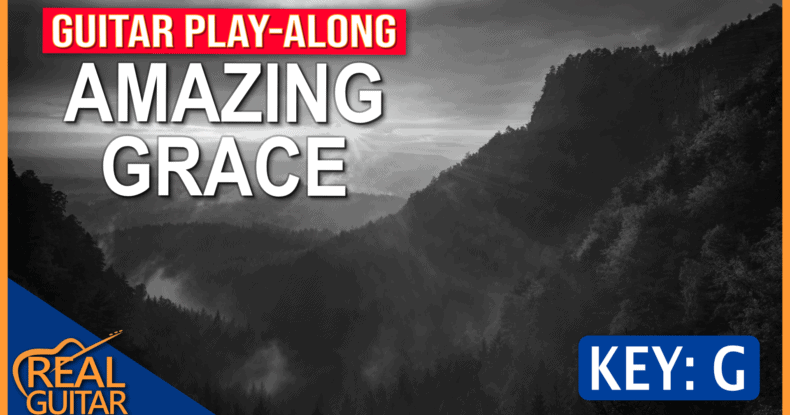 Amazing Grace Backing Track | Guitar